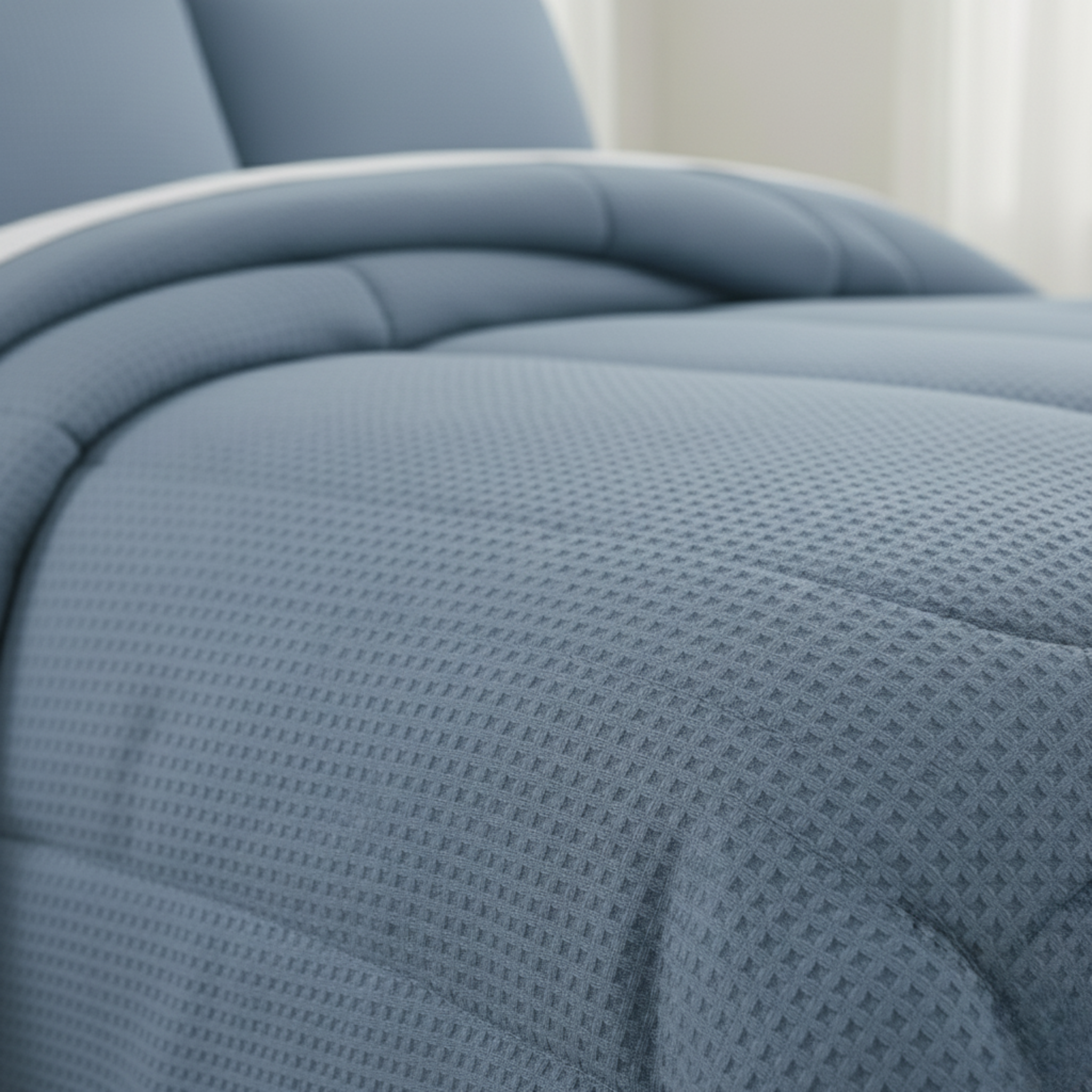 DIMENSIONAL DIAMOND TEXTURE COMFORTER SET