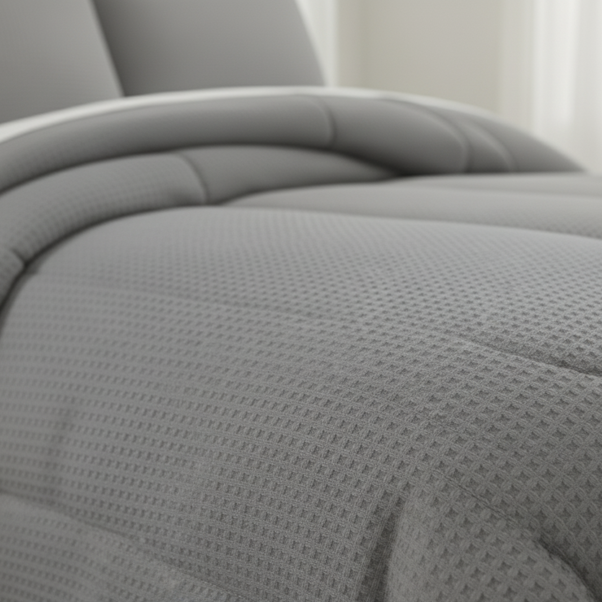 DIMENSIONAL DIAMOND TEXTURE COMFORTER SET